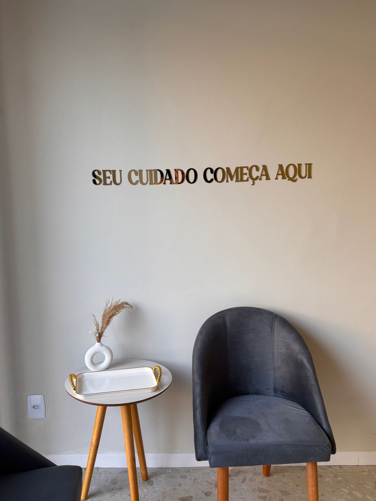 Espaço de espera — Seu cuidado começa aqui