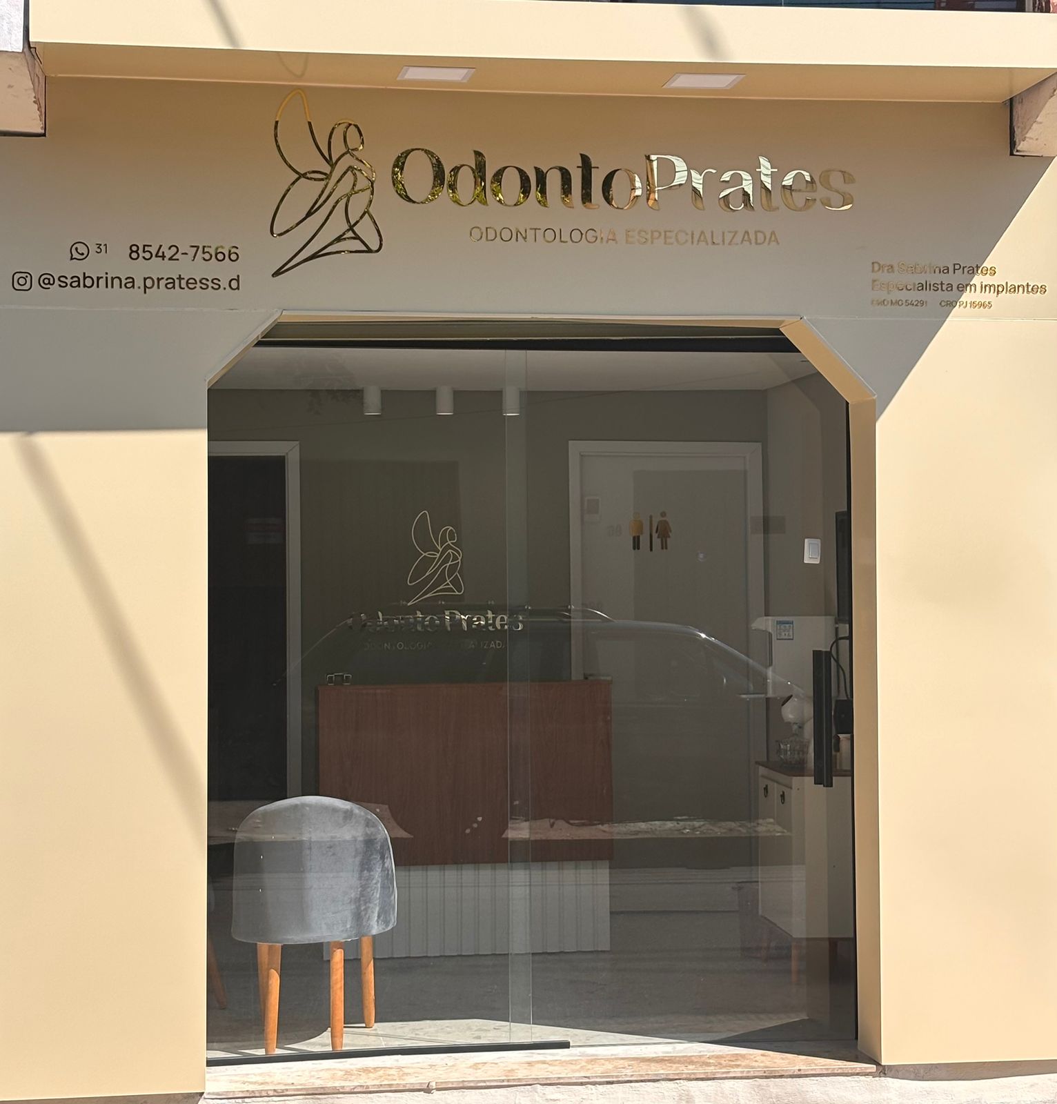 Fachada da OdontoPrates